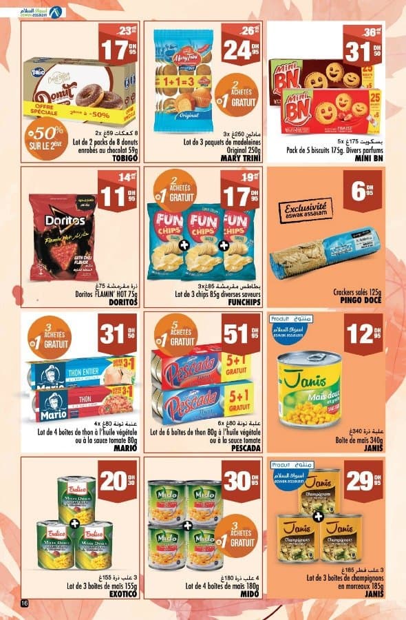 Catalogue Aswak Assalam du 19 septembre au 08 octobre 2025 - page 16