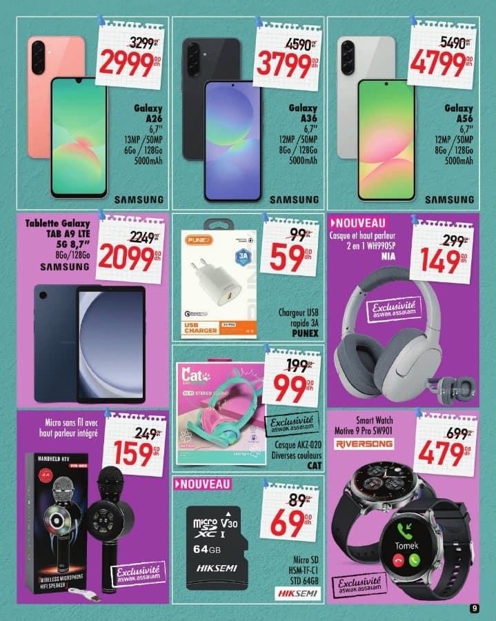 Catalogue Aswak Assalam du 15 août au 10 septembre 2025 - page 9