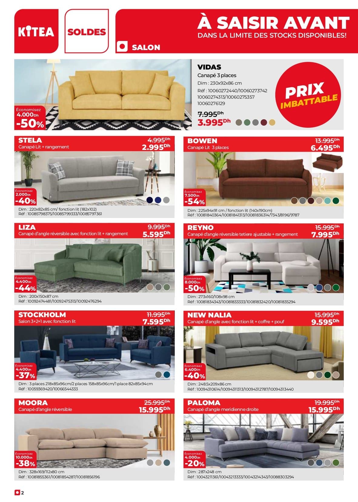 Catalogue KITEA valable jusqu'au 22 décembre 2024 - page 2